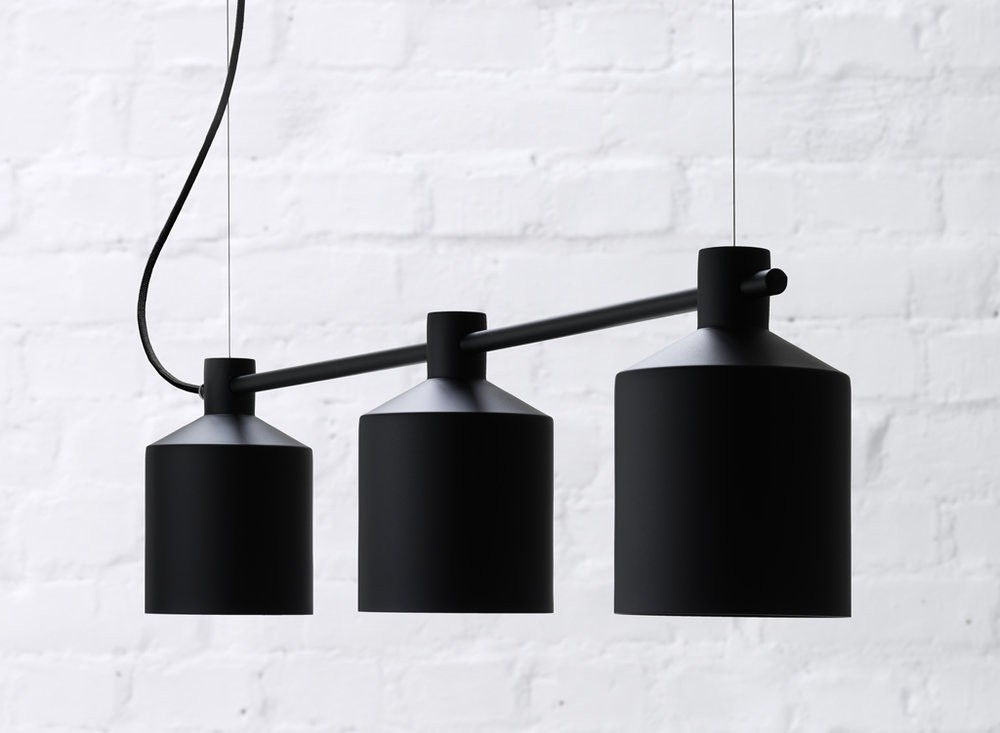 Zero-Lighting Lampa wisząca Silo Trio